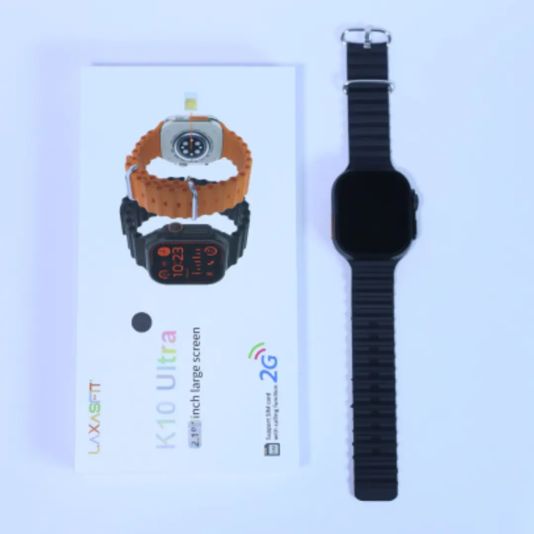 Laxasfit K10 Ultra Smart Watch With Sim Supported